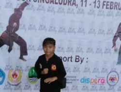 Sofiatun Nurul Hijah raih juara dalam Kejuaraan Pencak Silat Championship Indramayu Open 1 Antar Pelajar