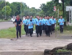 Pejabat & Pegawai Lapas Indramayu Olahraga Bersama Tingkatkan Kebugaran Tubuh
