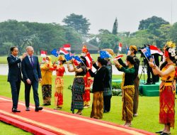Presiden Jokowi Sambut Kunjungan Resmi PM Anthony Albanese di Istana Bogor