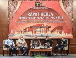 Tingkatkan Pelayanan Publik, Kalapas Indramayu Ikuti Rakernis Pemasyarakatan