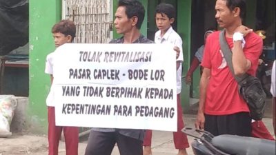 Revitalisasi Pasar Bode Lor jadi Polemik, Ratusan Pedagang Unjuk Rasa ke DPRD
