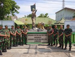 Danramil dan Babinsa di Indramayu Mendapat Arahan Kewaspadaan Dari Kasiter Korem 063/SGJ