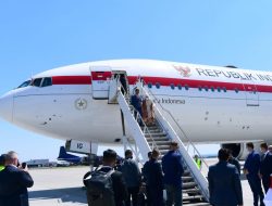 Presiden Jokowi tiba di Rzeszow, Polandia