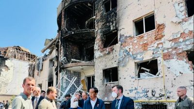 Presiden Jokowi: Jangan Ada Lagi Kota di Ukraina yang Rusak Akibat Perang