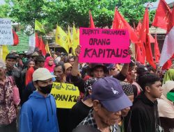 Unjukrasa Komite Penegakan Reforma Agraria Indramayu gagal bertemu Bupati Indramayu