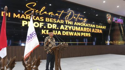 Ketua Dewan Pers Ajak Pers Indonesia Kembangkan Jurnalisme Berbasis Pancasila