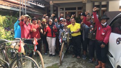 Komunitas Sepeda Ontel Gempar, Siap Dukung Suharso Pada Pencalonan Bupati Mendatang