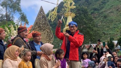 Jadikan ADWI Program Unggulan, Sandiaga Uno Fokus Ciptakan Lapangan Kerja yang Berdampak pada Peningkatan Ekonomi Masyarakat