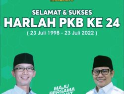 Andry Prayitna Bacaleg Dapil I Indramayu Ucapkan Harlah PKB Ke – 24