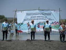 Komitmen Pelaksanaan ESG dan Capaian SDGs, Pertamina Laksanakan Penanaman Mangrove di Pesisir Karawang