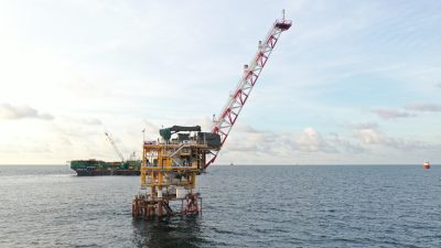 Pertamina Hulu Mahakam Sukses Alirkan Gas Perdana Anjungan WPN-4 Dukung Peningkatan Produksi Gas Nasional