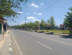 Deretan Mobil Kontainer di Jl. Soekarno – Hatta Mulai Ditertibkan