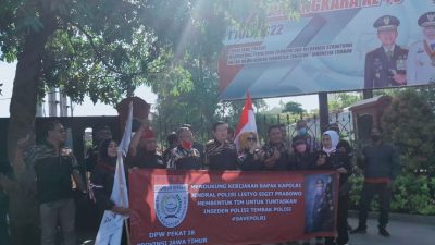 PEKAT IB JATIM: DUKUNG KAPOLRI TUNTASKAN PENEGAKAN HUKUM TEWASNYA BRIGADIR J
