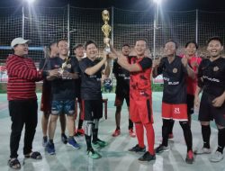 Meriahkan HUT RI ke – 77 Kecamatan Indramayu Gelar Pertandingan Futsal “Camat Cup I”