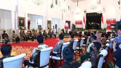 Presiden Jokowi Tegaskan Komitmen Pemerintah Jamin Ketercukupan Pangan Nasional