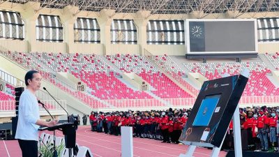 Presiden Jokowi Luncurkan Papua Football Academy