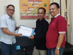 Pengurus SMSI Indramayu Serahkan Data Perusahaan Pers Ke Jabar