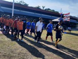 Turnamen Sepak Bola U-40, Lurah Budiyana: Junjung Tinggi Sportifitas Raih Kemenangan dengan Hormat
