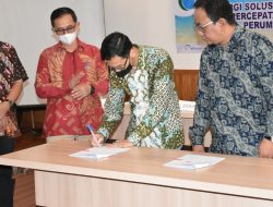 Elnusa Dukung Pengelolaan Air Perumda Tirta Rangga Kab Subang Berbasis Internet of Things 