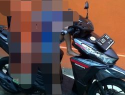 Sepeda Motor  Seorang Jurnalis Dicuri Maling