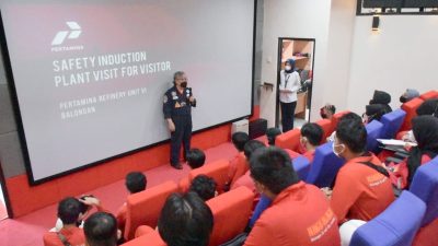 PT KPI RU VI Balongan terima kunjungan 30 mahasiswa jurusan Fire & Safety IPTB