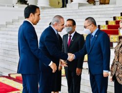 Presiden Jokowi Sambut Kunjungan Resmi Perdana Menteri Palestina di Istana Bogor