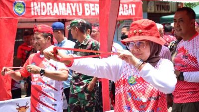 Festival Olahraga Rekreasi Masyarakat Dibuka Langsung Oleh Bupati Indramayu