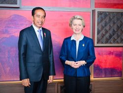 Presiden Jokowi Lakukan Pertemuan Bilateral dengan Presiden Komisi Eropa