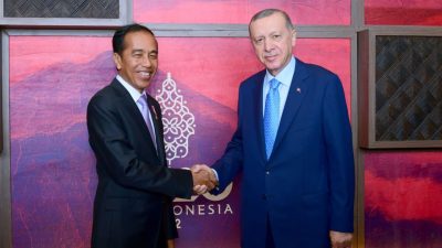 Presiden Jokowi Lakukan Pertemuan dengan Presiden Erdogan