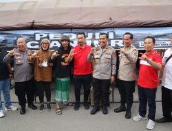 Peduli Bencana Cianjur Polresta Cirebon – IJTI Ngamen Bersama Artis