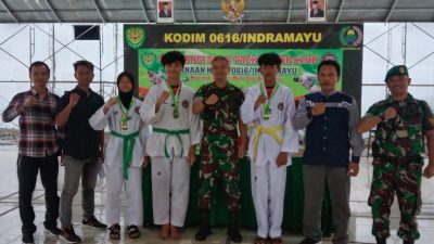 Atlet Taekwondo Binaan Kodim 0616 Raih Emas Dalam Kejuaraan "UIN Taekwondo Championsip 2022"