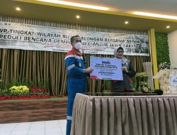 PWP Tingkat Wilayah RU VI Balongan  Peduli  Gempa Bumi Cianjur