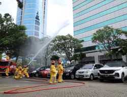 Uji Kesiapsiagaan Penanganan Keadaan Darurat Gedung, ELNUSA Gelar Fire Drill di Penghujung Tahun