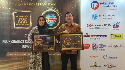 Elnusa Buktikan Kinerja Tata Kelola Perusahaan yang Excellence, Raih Best Corporate Secretary dan Top GCG