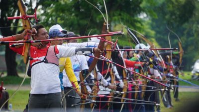 Sinergi Lewat Olah Raga, Club Panahan Pertamina meriahkan Colaborative Archery Turnament di Balongan