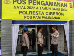 Jelang Nataru, Kapolresta Cirebon Lakukan Pengecekan Kesiapan Ops Lilin Lodaya 2022