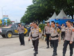 Kapolresta Cirebon Pantau Sejumlah Posko Operasi Lilin Lodaya