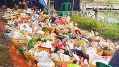 Tradisi Unjungan di Jembatan Maja, Desa Larangan Sebagai Wisata