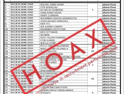 Pengumuman Tes Seleksi Rekrutmen Pertamina Hoax, Waspadai Penipuan