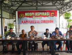 Kapolresta Cirebon Gelar Ngopi Aspirasi Bersama Berbagai Unsur Masyarakat Pabuaran