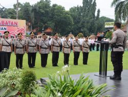 Kapolresta Cirebon Pimpin Sertijab Jajaran Kapolsek