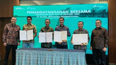 Pertamina NRE- Kilang Pertamina Internasional Targetkan Total PLTS Area Kilang Capai 10 MWp