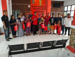 Pemcam Cikedung Salurkan Bantuan Makanan Tambahan Bergizi Guna Tekan Stunting