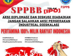 SP-PBB Menolak Rencana IPO Pada  PT PGE Yang Dilakukan Oleh Pemerintah 