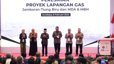 Jambaran-Tiung Biru Pertamina EP Cepu Resmi Salurkan Energi Untuk Jawa Timur & Jawa Tengah