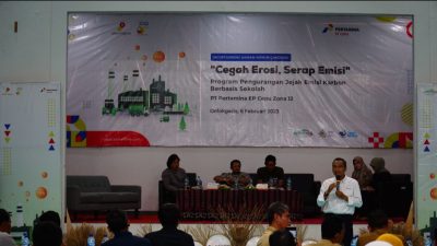 Ngopi Sareng Kawan Sungai Gandong "Cegah Erosi, Serap Emisi"