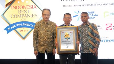 Terbaik dalam Bidang Keselamatan Kerja, RDMP Balongan Raih Penghargaan