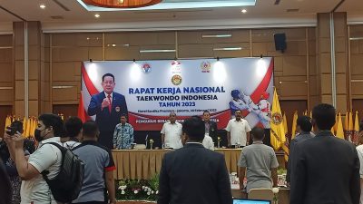 Ketua KONI Pusat Buka Rakernas Taekwondo 2023