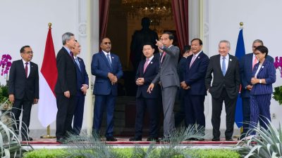 Presiden Terima Kunjungan Kehormatan Menlu ASEAN dan Sekjen ASEAN