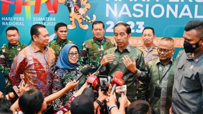 Presiden Jokowi Hadiri Puncak Peringatan Hari Pers Nasional 2023